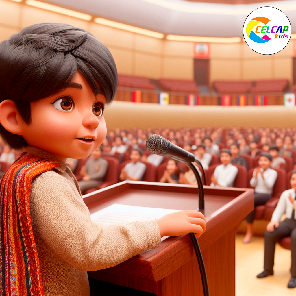 celcap oratoria para niños cursos para niños diseño gráfico kids talleres para niños